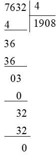 Giải Toán 3 trang 71, 72 Chia cho số có một chữ số trong phạm vi 100 000 (Tiếp theo) - Cánh diều (ảnh 1)