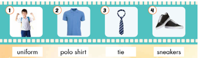 Tiếng Anh lớp 3 Unit 6: Clothes | i - Learn Smart Star (ảnh 23)