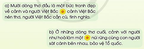 Nhớ Việt Bắc trang 55, 56 Tiếng Việt lớp 3 Tập 2 – Cánh diều (ảnh 1)