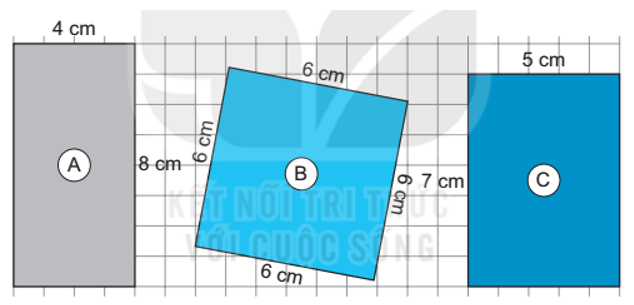 Vở bài tập Toán lớp 3 Tập 2 trang 26, 27, 28, 29, 30, 31 Bài 52: Diện tích hình chữ nhật, diện tích hình vuông - Kết nối tri thức (ảnh 1)