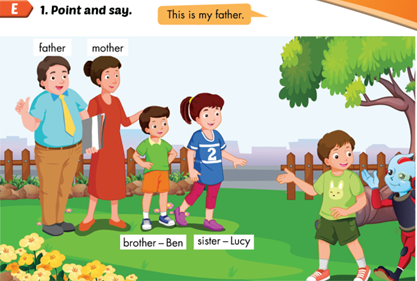 Tiếng Anh lớp 3 Unit 2: Family | i - Learn Smart Star (ảnh 7)