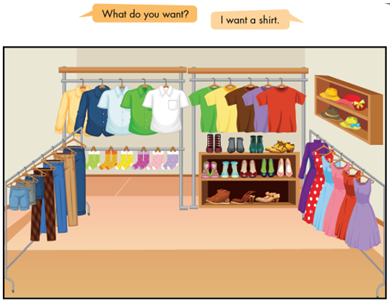 Tiếng Anh lớp 3 Unit 6: Clothes | i - Learn Smart Star (ảnh 7)