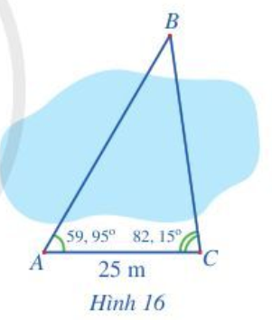 Giải Toán 10 Bài 1: Giá trị lượng giác của một góc từ 0 độ đến 180 độ. Định lý côsin và định lý sin trong tam giác - Cánh diều (ảnh 1)
