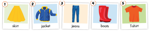 Tiếng Anh lớp 3 Unit 6: Clothes | i - Learn Smart Star (ảnh 9)
