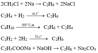 C2H6 là gì? Tính chất hóa học, tính chất vật lí, nhận biết, điều chế, ứng dụng của C2H6 (ảnh 1)