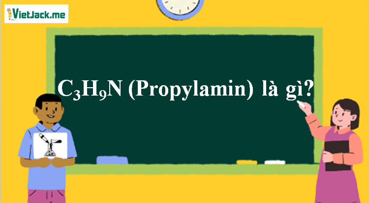 C3H9N (Propylamin) là gì? Tính chất hóa học, tính chất vật lí, nhận biết, điều chế, ứng dụng của C3H9N (Propylamin) (ảnh 1)