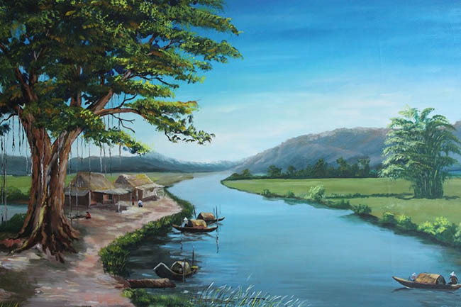 Đọc hiểu Bến đò xuân đầu trại (Nguyễn Trãi) có đáp án (ảnh 1)
