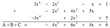 Giải Toán 7 Bài 26 (Kết nối tri thức): Phép cộng và phép trừ đa thức một biến (ảnh 1)