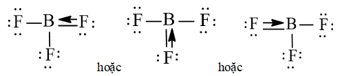 Công thức Lewis của BF3 theo chương trình mới (ảnh 1)