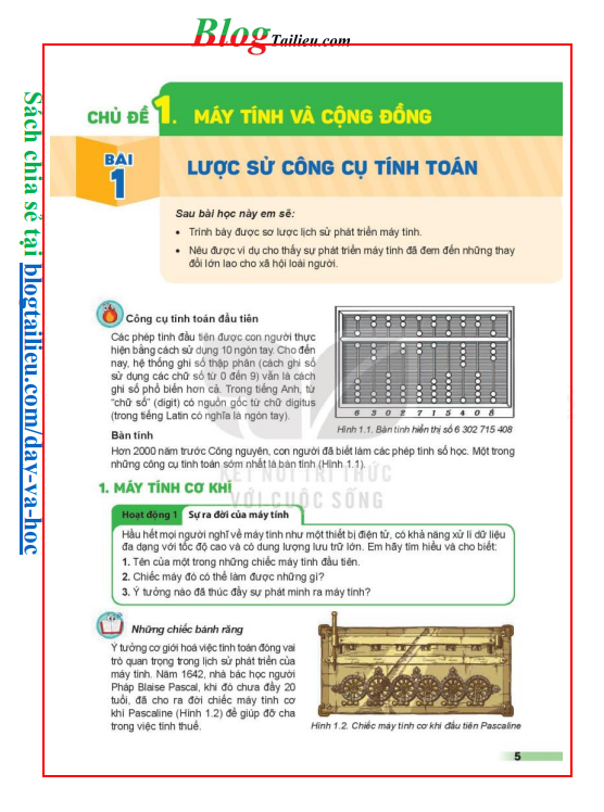 Tin học lớp 8 Kết nối tri thức pdf (ảnh 3)