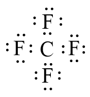 Công thức Lewis của CF4 theo chương trình mới (ảnh 1)