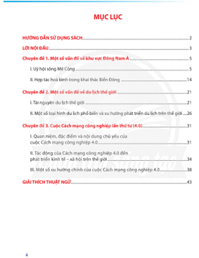 Chuyên đề Địa lí lớp 11 Chân trời sáng tạo pdf (ảnh 1)