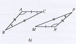 Sách bài tập Toán 7 Bài 3 (Cánh diều): Hai tam giác bằng nhau  (ảnh 1)