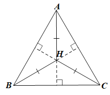 Sách bài tập Toán 7 Bài 13 (Cánh diều): Tính chất ba đường cao của tam giác  (ảnh 1)