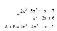 Giải Toán 7 Bài 26 (Kết nối tri thức): Phép cộng và phép trừ đa thức một biến (ảnh 1)
