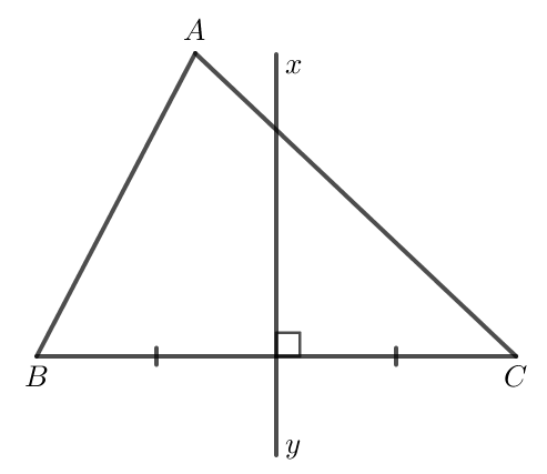 Giải Toán 7 Bài 6 (Chân trời sáng tạo): Tính chất ba đường trung trực của tam giác (ảnh 1)