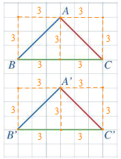 Giải Toán 7 Bài 3 (Cánh diều): Hai tam giác bằng nhau (ảnh 1)