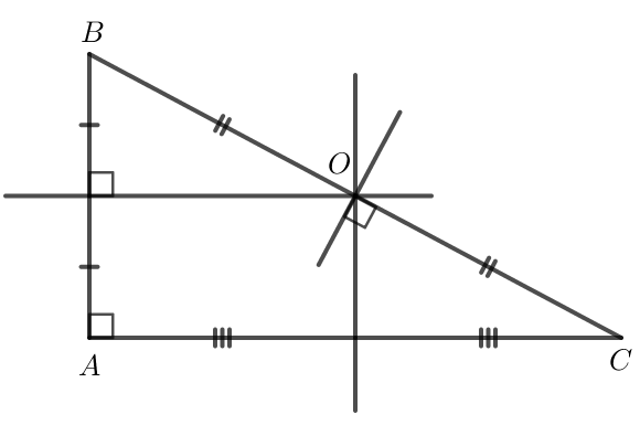 Giải Toán 7 Bài 6 (Chân trời sáng tạo): Tính chất ba đường trung trực của tam giác (ảnh 1)