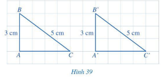 Giải Toán 7 Bài 4 (Cánh diều): Trường hợp bằng nhau thứ nhất của tam giác: cạnh – cạnh – cạnh (ảnh 1)