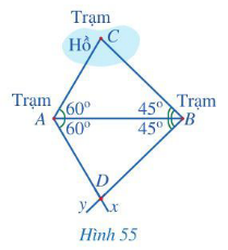 Giải Toán 7 Bài 6 (Cánh diều): Trường hợp bằng nhau thứ ba của tam giác: góc – cạnh – góc (ảnh 1)