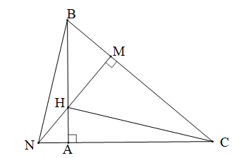 Giải Toán 7 Bài 8 (Chân trời sáng tạo): Tính chất ba đường cao của tam giác (ảnh 1)