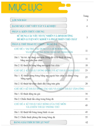 Giáo dục thể chất lớp 11 Bóng đá Cánh diều pdf (ảnh 1)