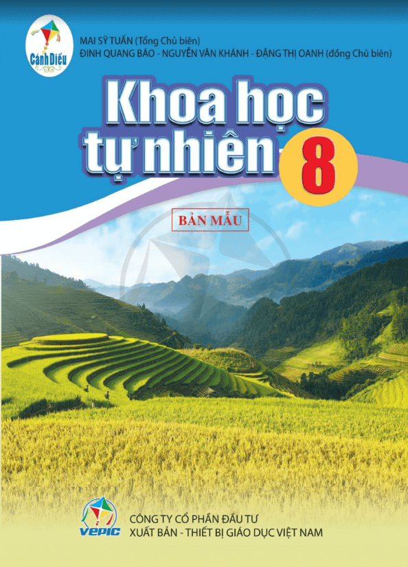 Khoa học tự nhiên 8 Cánh diều pdf (ảnh 1)