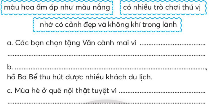 Vở bài tập Tiếng Việt lớp 3 Bài 3: Vàm Cỏ Đông trang 85 Tập 2 - Chân trời sáng tạo (ảnh 1)
