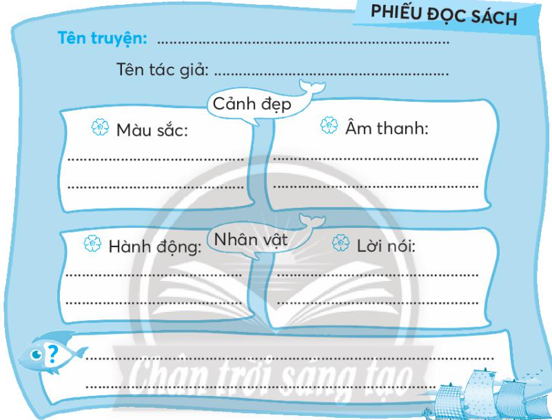 Vở bài tập Tiếng Việt lớp 3 Bài 1: Cậu bé và mẩu san hô trang 106 Tập 2 - Chân trời sáng tạo (ảnh 1)