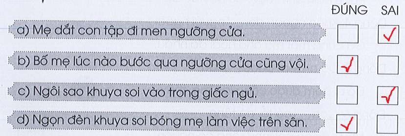 Ngưỡng cửa trang 30, 31 Vở bài tập Tiếng Việt lớp 3 Tập 1 - Cánh diều (ảnh 1)