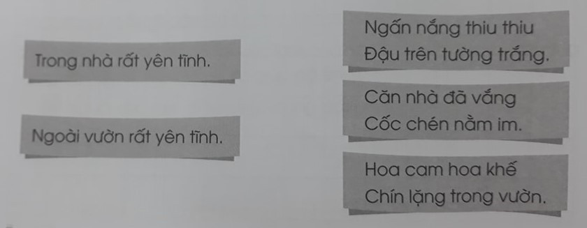 Quạt cho bà ngủ trang 34, 35 Vở bài tập Tiếng Việt lớp 3 Tập 1 - Cánh diều (ảnh 1)