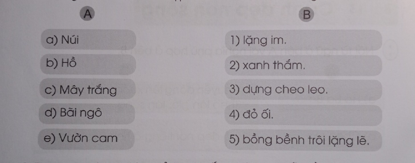 Trên hồ Ba Bể trang 3, 4 Vở bài tập Tiếng Việt lớp 3 Tập 2 - Cánh diều (ảnh 1)