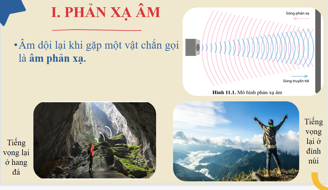 Giáo án điện tử Phản xạ âm| Bài giảng PPT KHTN 7 Cánh diều (ảnh 1)