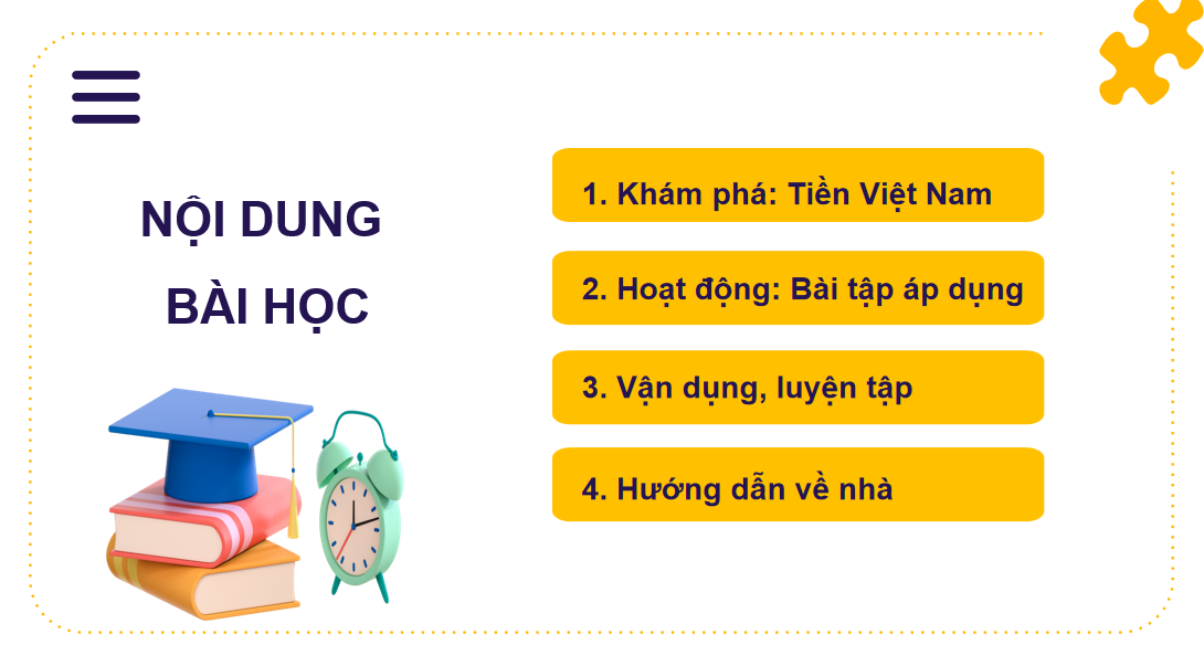 Giáo án điện tử Giới thiệu tiền Việt Nam| Bài giảng PPT Toán lớp 2 Kết nối tri thức (ảnh 1)