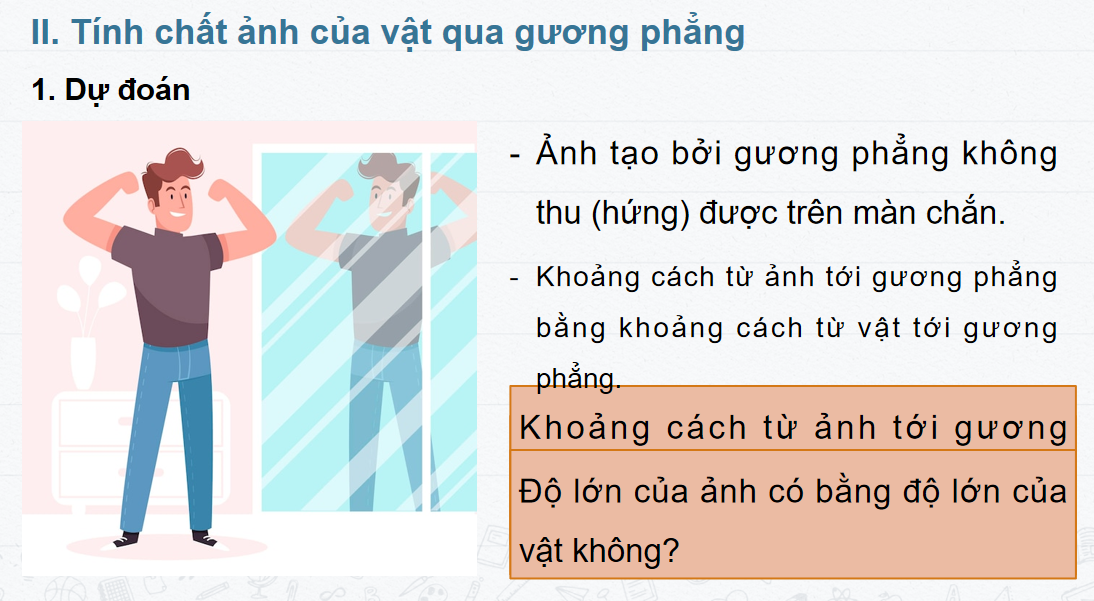 Giáo án điện tử Ảnh của vật qua gương phẳng | Bài giảng PPT KHTN 7 Kết nối tri thức (ảnh 1)