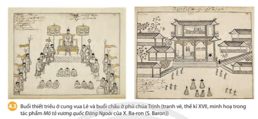 Lý thuyết Lịch sử 8 Bài 4 (Chân trời sáng tạo): Xung đột Nam - Bắc triều và Trịnh - Nguyễn (ảnh 1)