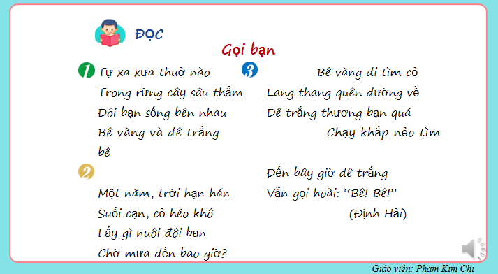Giáo án điện tử Gọi bạn| Bài giảng PPT Tiếng Việt lớp 2 Kết nối tri thức (ảnh 1)