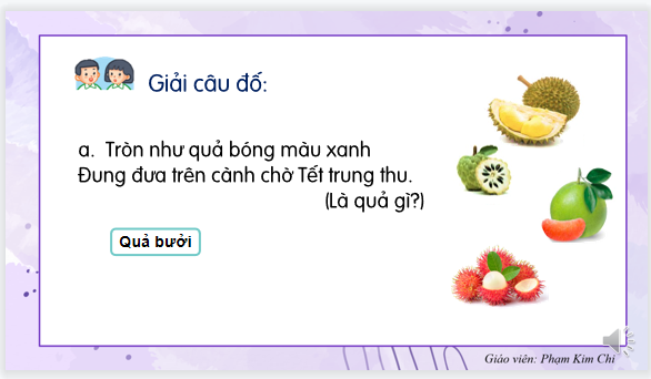 Giáo án điện tử Mùa vàng| Bài giảng PPT Tiếng Việt lớp 2 Kết nối tri thức (ảnh 1)