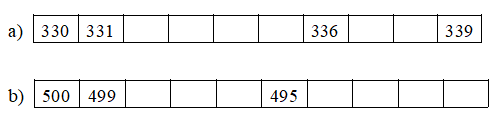 Bài tập Đọc, viết, so sánh các số có ba chữ số lớp 3 (ảnh 1)