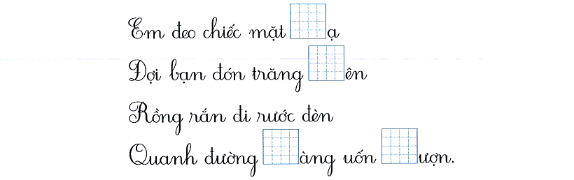 Bài tập cuối tuần Tiếng Việt lớp 1 (Cánh diều) Tuần 26 có đáp án (ảnh 1)