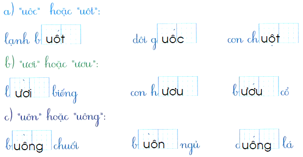 Bài tập cuối tuần Tiếng Việt lớp 1 (Kết nối tri thức) Tuần 14 có đáp án  (ảnh 1)