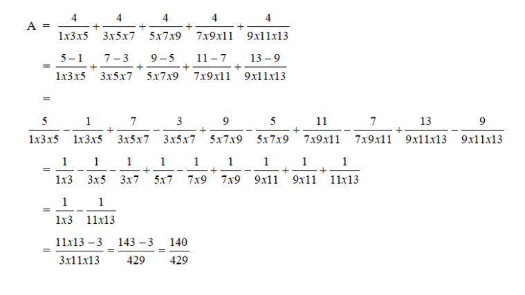 Các bài toán tính nhanh phân số lớp 4,5 và cách giải (2024) (ảnh 1)