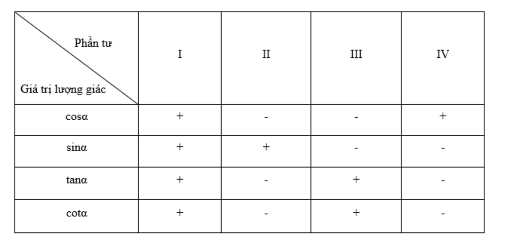Những kiến thức cơ bản về đường tròn lượng giác lớp 11 (ảnh 1)