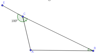 Công thức tính góc ngoài tam giác hay, chi tiết hay nhất - Toán lớp 7 (ảnh 1)