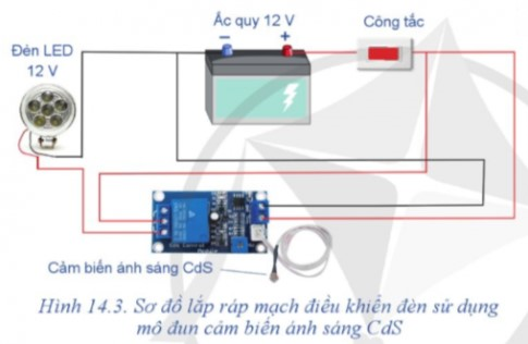 Giáo án Công nghệ 8 Bài 14 (Cánh diều 2023): Lắp ráp mạch điều khiển đơn giản có sử dụng mô đun cảm biến   (ảnh 1)