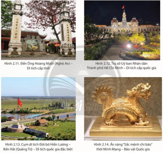 Chuyên đề Lịch sử 10 Chuyên đề 2 : Bảo tồn và phát huy giá trị di sản và văn hóa ở Việt Nam  - Chân trời sáng tạo  (ảnh 1)