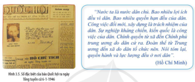 Chuyên đề Lịch sử 10 Nhà nước Việt Nam Dân chủ Cộng hòa (1945 – 1976) – Cánh diều (ảnh 1)