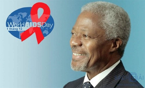 Soạn bài Thông điệp nhân ngày thế giới phòng chống AIDS, 1-12-2003 hay, ngắn gọn (ảnh 1)