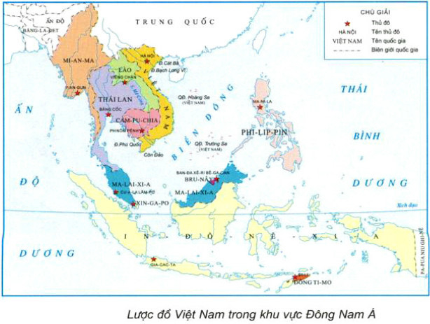 Vở bài tập Địa lí lớp 5 Bài 1: Việt Nam – Đất nước chúng ta (ảnh 1)