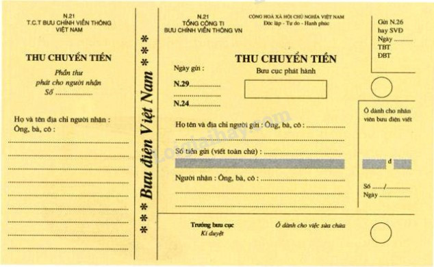 Vở bài tập Tiếng Việt lớp 4 trang 152 Tập làm văn - Điền vào giấy tờ in sẵn (ảnh 1)